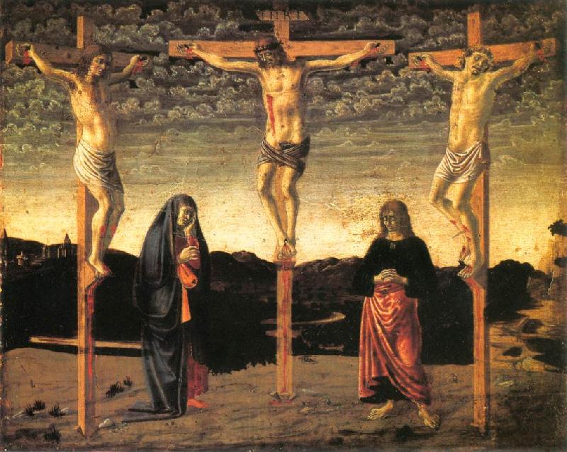 Andrea del Castagno Crucifixion  hhh Norge oil painting art